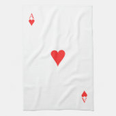 Linge De Cuisine As des coeurs (Vertical)