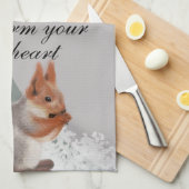 Linge De Cuisine As winter weaves its snowy art, let gratitude warm (Quart Plié)