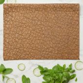 Linge De Cuisine aspect cuir faux (Plié)