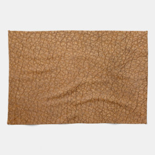 Linge De Cuisine aspect cuir faux