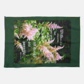 Linge De Cuisine Astilbe avec Mark 10:27 (Horizontal)