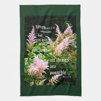 Linge De Cuisine Astilbe avec Mark 10:27