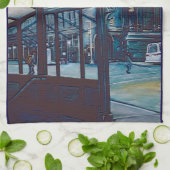 Linge De Cuisine Astor Place Aborigènes, New York, (Plié)