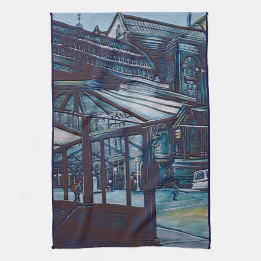 Linge De Cuisine Astor Place Aborigènes, New York, (Vertical)