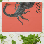 Linge De Cuisine Astrologie de Scorpion (Plié)