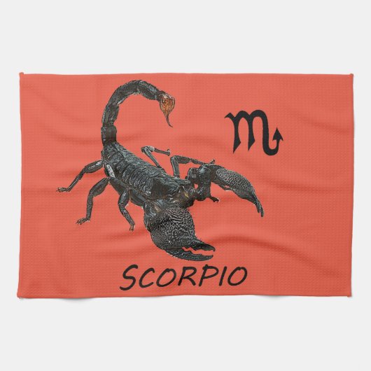 Linge De Cuisine Astrologie de Scorpion (Horizontal)