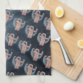 Linge De Cuisine Astronaute (Quart Plié)