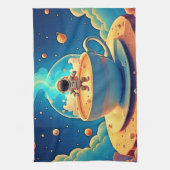 Linge De Cuisine Astronaute Café Espace Art (Vertical)