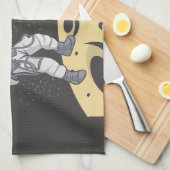 Linge De Cuisine Astronaute et extraterrestre (Quart Plié)