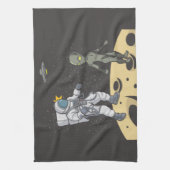 Linge De Cuisine Astronaute et extraterrestre (Vertical)