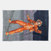 Linge De Cuisine Astronaute Explorateur de l'espace martien sur une (Horizontal)