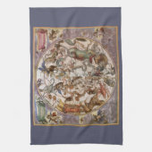 Linge De Cuisine Astronomie Ancienne, Constellations du Ciel Austra (Vertical)
