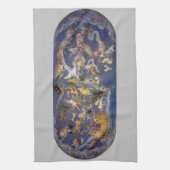 Linge De Cuisine Astronomie vintage Constellations célestes Fresco (Vertical)