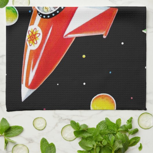 LINGE DE CUISINE ATOME ROCKET (Plié)