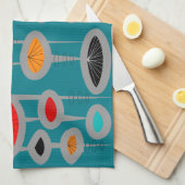 Linge De Cuisine Atomique moderne de la moitié du siècle (Quart Plié)