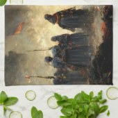 Linge De Cuisine Attaquez le lieu (Plié)