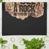 Linge De Cuisine Attends De Voir Un Rock (Plié)