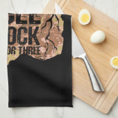 Linge De Cuisine Attends De Voir Un Rock (Quart Plié)