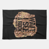 Linge De Cuisine Attends De Voir Un Rock (Horizontal)