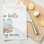 Linge De Cuisine Attrapez Vos Boules Jar Cuisine Canne saison (Quart Plié)