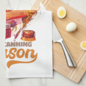 Linge De Cuisine Attrapez vos boules, sa saison de canne, attrapez- (Quart Plié)