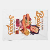 Linge De Cuisine Attrapez vos boules, sa saison de canne, attrapez- (Horizontal)