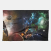 Linge De Cuisine Au-delà de l'espace et du temps L'art fractal (Horizontal)