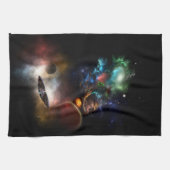 Linge De Cuisine Au-delà de l'espace et du temps L'art fractal II S (Horizontal)