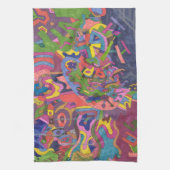 Linge De Cuisine "Au-dessus de la tempête" Art Abstrait (Vertical)