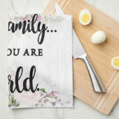 Linge De Cuisine Au Monde Vous Êtes Une Mère (Quart Plié)