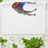LINGE DE CUISINE AU SAHARA (Plié)