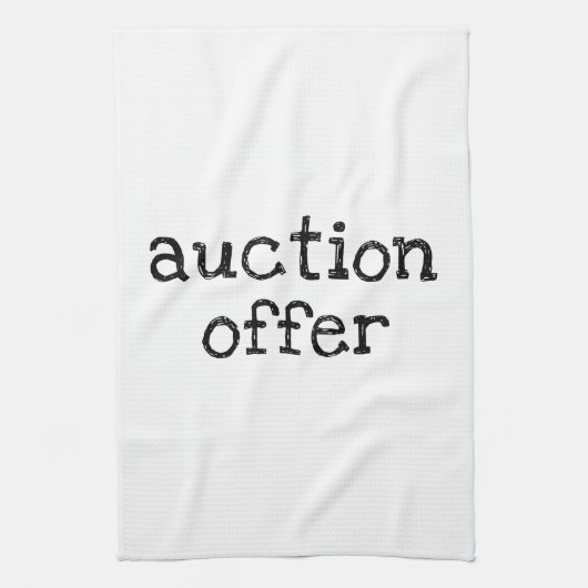 Linge De Cuisine Auction (Vertical)