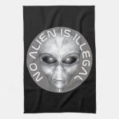 Linge De Cuisine Aucun Alien N'Est Illégal (Vertical)