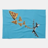 Linge De Cuisine Aucune guerre plus de pizza (Horizontal)