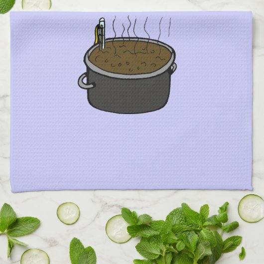 Linge De Cuisine Aucune soupe pour vous (Plié)