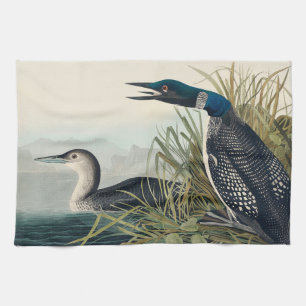 Linge De Cuisine Audubon Bird Loon Diver Classic