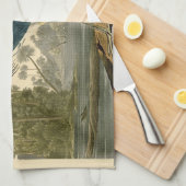 Linge De Cuisine Audubon Louisiana Heron Birds America Art (Quart Plié)