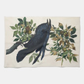Linge De Cuisine Audubon Raven Bird Classic Peinture (Horizontal)