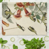 Linge De Cuisine Audubon Throsé de colibri (Plié)