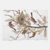 Linge De Cuisine Audubon's Orchard Oiseaux orientaux nichant dans l (Horizontal)