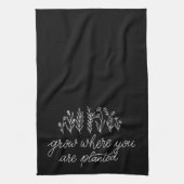 Linge De Cuisine Augmenter Là Où Vous Êtes Plantés (Vertical)