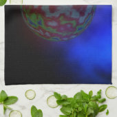Linge De Cuisine Aura D'Une Planète, (Plié)