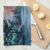 Linge De Cuisine Aurora Borealis (Quart Plié)