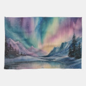 Linge De Cuisine Aurora Borealis (Horizontal)