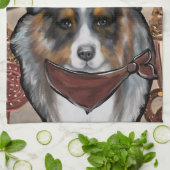 LINGE DE CUISINE AUSTRALIAN SHEPHERD (Plié)