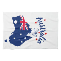 Australie Jour Rouge Bleu et Blanc