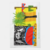 Linge De Cuisine Australie - ULURU - Outback - désert - (Vertical)