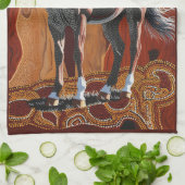 Linge De Cuisine Australie Wild Brumby (Plié)