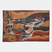 Linge De Cuisine Australie Wild Brumby (Horizontal)