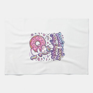 Linge De Cuisine Autocollant idée cadeau Licorne Donut Touch My Mag